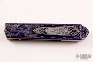 Engraved Folding Dagger