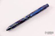 Spiral Fluted MokuTi Clicker Pen