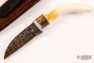 Wharncliffe - Warthog Tusk and Birds Eye Pattern