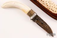 Wharncliffe - Warthog Tusk and Birds Eye Pattern