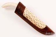 Wharncliffe - Warthog Tusk and Birds Eye Pattern