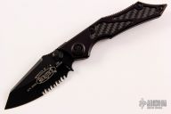 129-2T Select Fire M/A Black Tactical Serrated