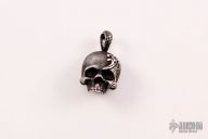 Sterling Silver Skull Pendant