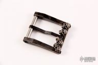 Blackside Customs One of a Kind Steel Flame Belt Buckle - Gen 1