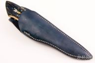 Sheath Knife - Mammoth Ivory Handle by Moriya