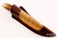 Hunter - Stag and Birds Eye Damascus