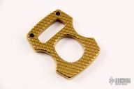 Cypop - Standard "Two-Face" Brass .25" Stonewashed Compas Rose 13