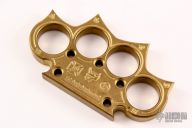 Brass "Hard Ride" Knucks