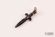 Sterling Silver Dagger Pendant
