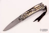 Ron Lake Design Engraved Lockback