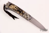 Ron Lake Design Engraved Lockback