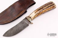 Stag and Damascus Skinner