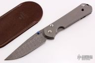 Large Sebenza 21 - Devin Thomas Stainless Basket Weave Damascus