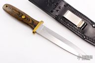 Applegate-Fairbairn Combat Dagger - Titanwood