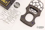  Burnley Contra Cypop Bottle Opener Carbon Fiber/Titanium - Anodized Titanium and Hardware
