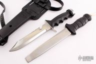 Vintage 7" Dive Knife with Prybar