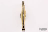 Damascus and Stag Lockback