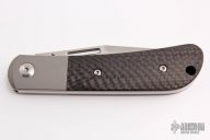 Slipjoint - Tumbled Blade and Carbon Fiber 