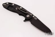 3.5" DLC Black Sheepsfoot Flipper XM-18