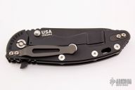 3.5" DLC Black Sheepsfoot Flipper XM-18