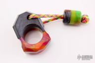 NSK Custom Knuck - Blue Wood/Rainbow