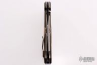 Damascus and Walrus Ivory Linerlock