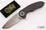 F3 Medium - Damasteel and Carbon Fiber