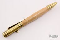Maple and Bronze Bolt Action Pen/stylus