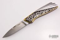 Engraved Lockback Folder - AKI 2015