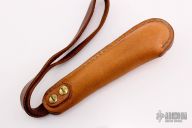 Brown Leather Pocket Sap w/ Strap