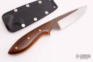 Perfect Neck Knife - Burlap Micarta