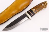 Moriya Sheath Knife with Mammoth