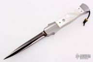 XL SS Italia OTF Prototype - Damascus Blade