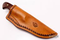 Engraved Elk Hunter - Desert Ironwood