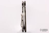 XM-18 Sheepsfoot Flipper - Upgraded hardware and Green G-10 Frag Pattern Scale