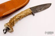 Navajo Made Damascus and Stag Hunter
