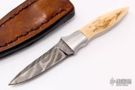 Damascus and Mammoth Ivory Necker