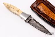 Damascus and Mammoth Ivory Necker