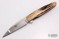 Wharncliffe Linerlock Flipper - Stag