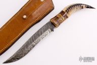 Damascus and Horn Fighter