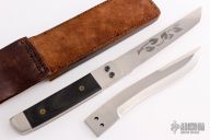 Tanto Kwaiken w/ Interchangable Recurve blade