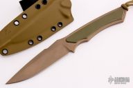  Phrike - Flat Dark Earth / Green w/ Kydex Sheath
