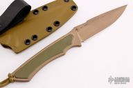  Phrike - Flat Dark Earth / Green w/ Kydex Sheath