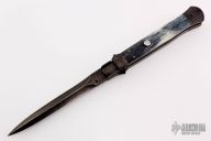 11" Picklock - Damascus and Giraffe Bone