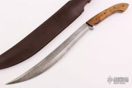 Damascus Short Sword
