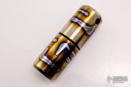 EXO Flame Titanium Lighter - Polished and Flamed