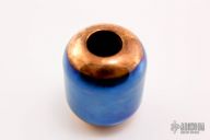 Ti/Copper XXL Bead - Blue Anodized