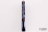 Estrella - Damasteel and MokuTi w/ Argentium Silver Inlay