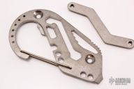 KeyBiner Carabiner - Titanium