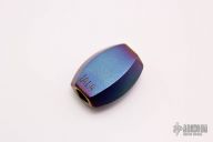 Hand Ground Titanium Bead
